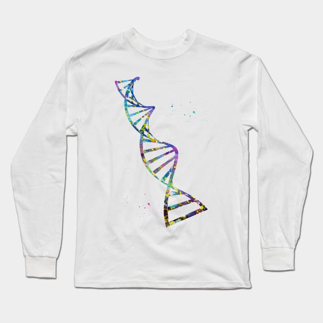 Double helix Long Sleeve T-Shirt by erzebeth